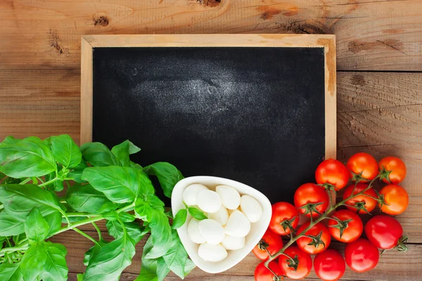 Italian food background — Stock Photo, Image