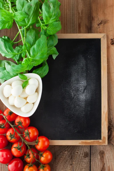 Italian food background — Stock Photo, Image