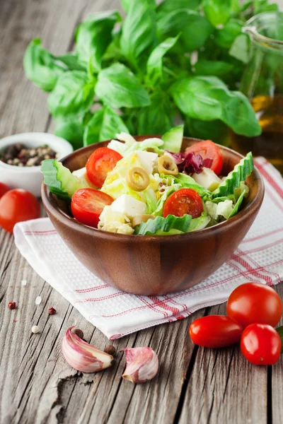 Frischer Sommersalat — Stockfoto