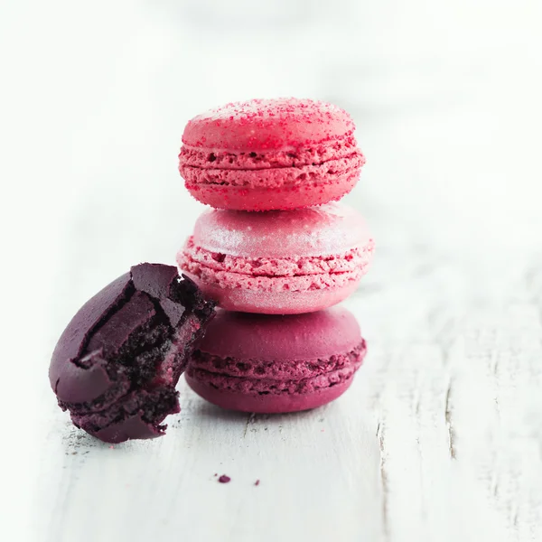 Colorful French macaroons — Stock Photo, Image