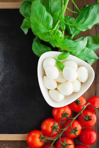 Italian food background — Stock Photo, Image