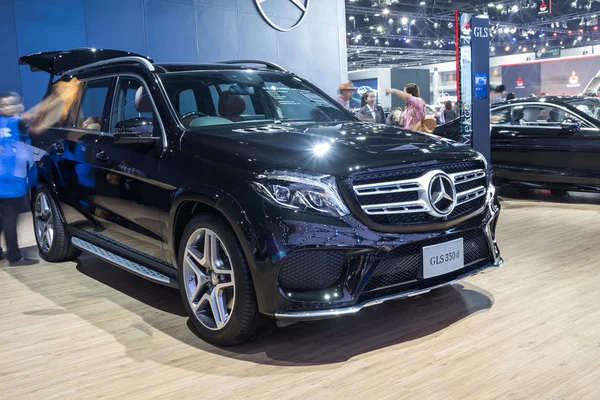 Mercedes-Benz GLS 350d showed in Thailand the 37th Bangkok Inter — Stock Photo, Image