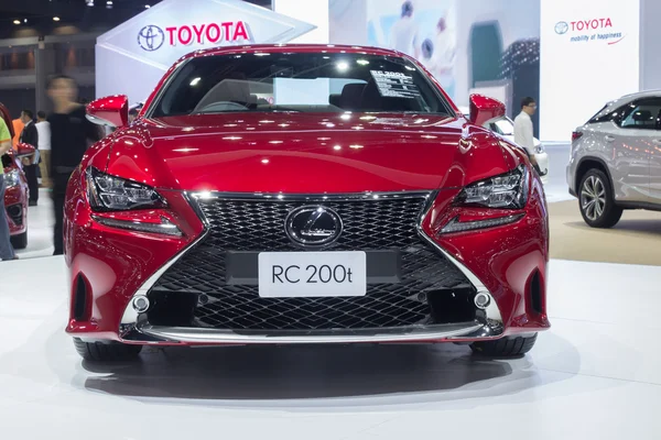 Lexus Rc 200t Couper pokazał w Tajlandii 37 Intern Bangkok — Zdjęcie stockowe