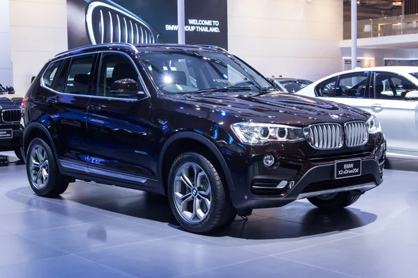 BMW X3 sDrive18D ha mostrato in Thailandia la 37esima internazionale di Bangkok — Foto Stock