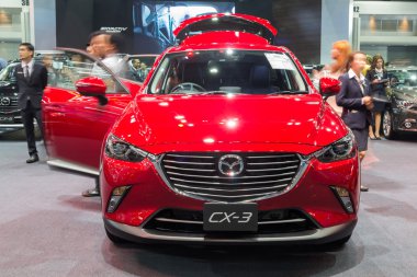 Tüm yeni Mazda Cx-3 Tayland 37 Bangkok Internati gösterdi