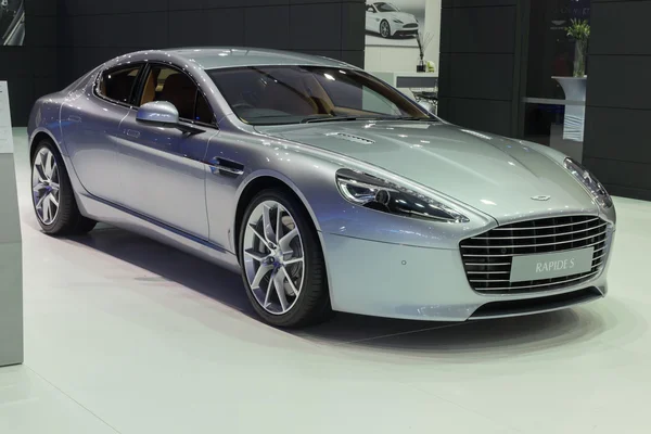 Aston Martin Rapide S showed in Thailand the 37th Bangkok Intern — Stock Photo, Image