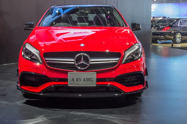 Mercedes-Benz Amg A45 показали в Таїланді, 37-го Бангкок Інтер — стокове фото