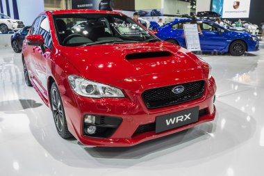 Subaru Wrx Tayland'da 37 Bangkok uluslararası Mot gösterdi.