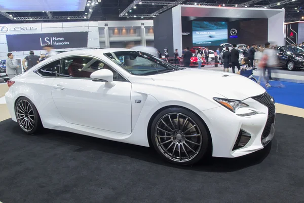 Lexus Rc F pokazał w Tajlandii 37 Bangkok International Mot — Zdjęcie stockowe