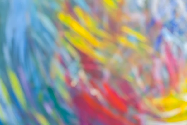 Defocus Texture Color Acrylic Painted Canvas — Stock Photo, Image