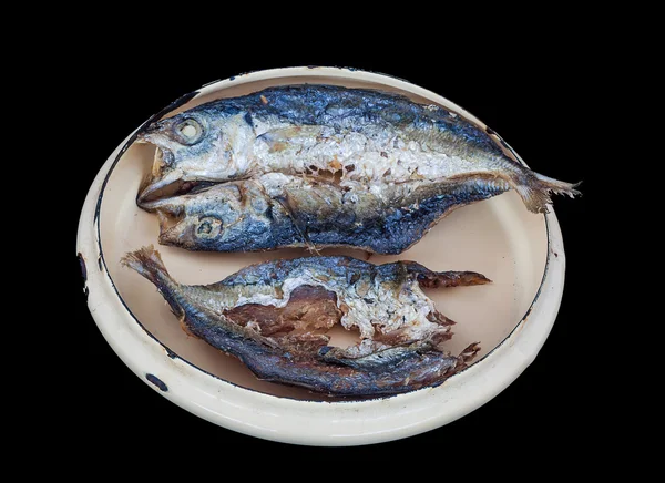 Gebratener gesalzener Fisch — Stockfoto