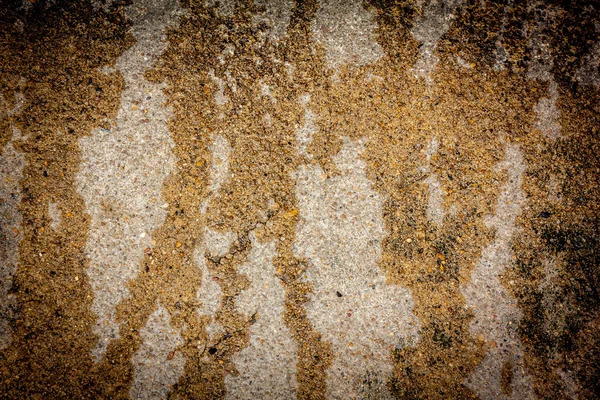 Background and texture cement floor with trace of water — Stock Photo, Image
