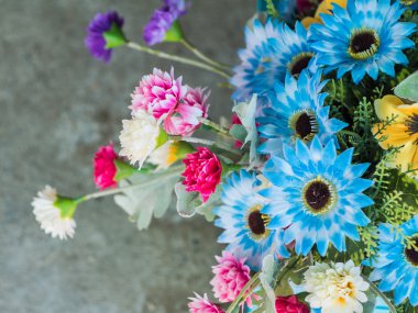 yapay kumaş çiçek 