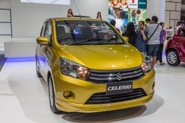 Suzuki Celerio kompakt bir araç içinde 31 Tayland uluslararası gösterdi.