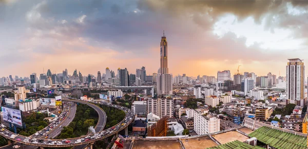 Vista aérea de la ciudad de Bangkok —  Fotos de Stock