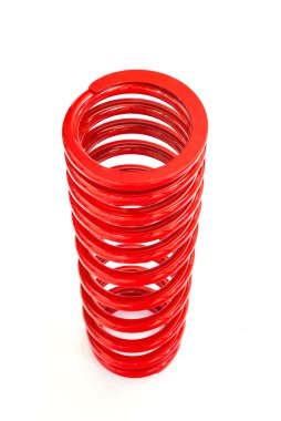 Yeni kırmızı motosiklet süspansiyon