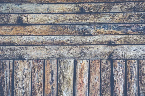 Grunge parete di legno — Foto Stock