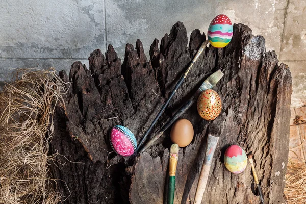 Colorfull velikonoční vajíčko — Stock fotografie