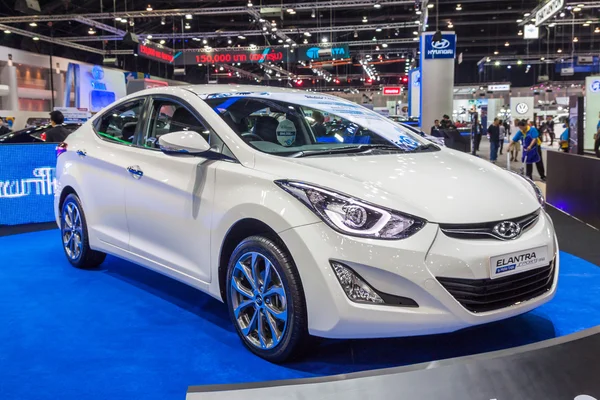 Hyundai Elantra μια επίδειξη συμπαγής caron — Φωτογραφία Αρχείου