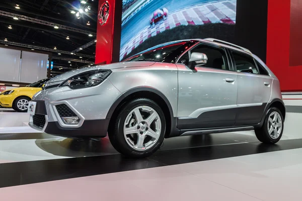 Jaune MG3 une petite voiture intelligente — Photo