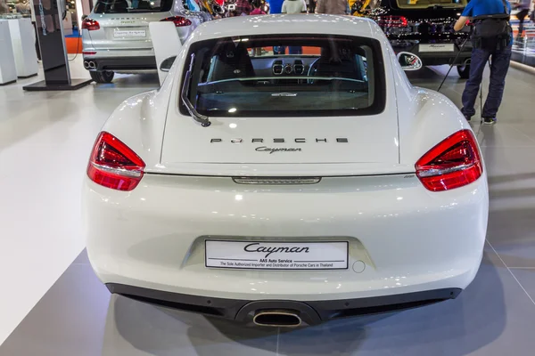 Задній частині Porsche Cayman — стокове фото