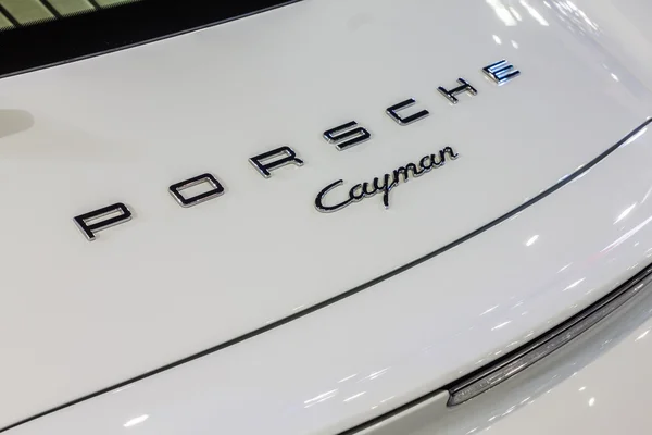 Heck des Porsche Cayman — Stockfoto