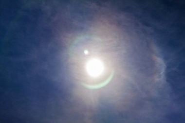 fantastik güzel güneş halo