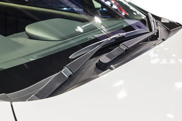 Car's windshield rain wiper — Stock Photo, Image