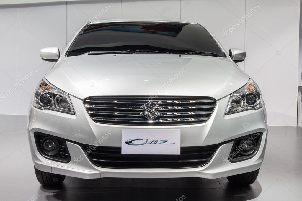 Nonthaburi,Thailand - March 26th, Suzuki Ciaz, an eco car sedan, on display, showed in Thailand the 36th Bangkok International Motor Show on 26 March 2015