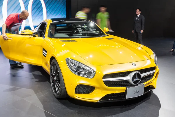 Mercedes AMG GTS on display — Stock Photo, Image