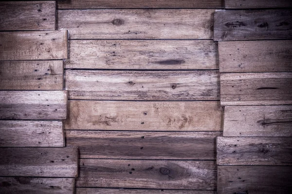 Texture and background of old  log wall — Stock Photo, Image