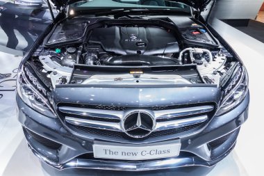 Mercedes Benz-The new C-Class on display