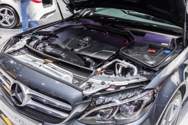 Mercedes Benz-The new C-Class on display
