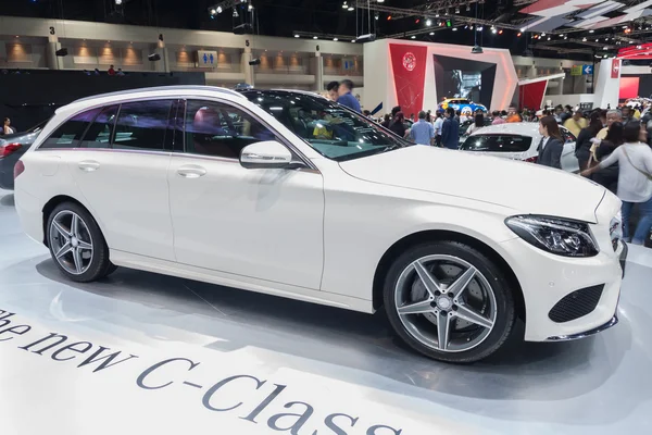 Mercedes Benz-The new C-Class — стокове фото