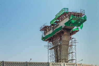 Hızlı yolu şantiye