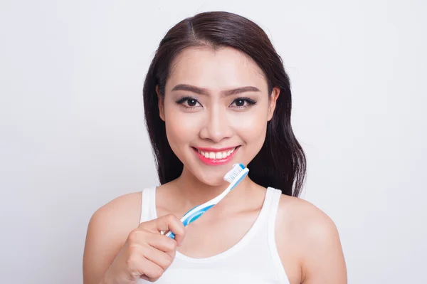 एशियाई सुंदर महिला त्वचा देखभाल — स्टॉक फ़ोटो, इमेज