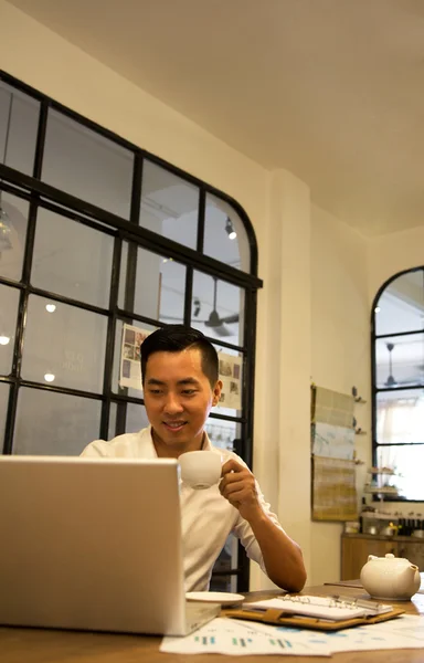 Asian casual business man — Stock Photo, Image