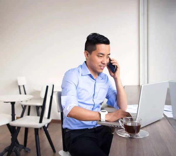 Asian casual business man — Stock Photo, Image