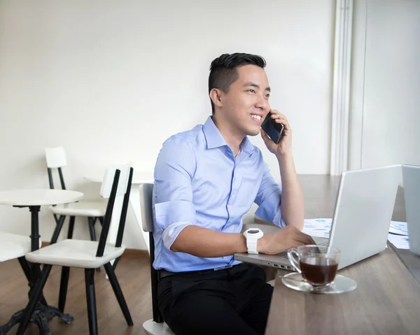 Asian casual business man — Stock Photo, Image