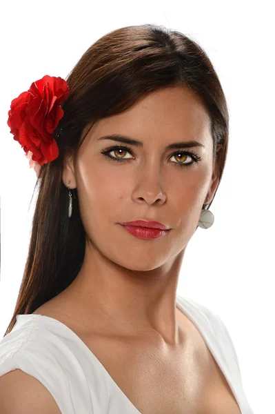 Portrait of Hispanic Woman — Stock Photo, Image