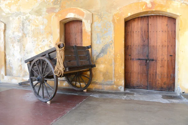 Carrello vecchio a San Juan Porto Rico — Foto Stock