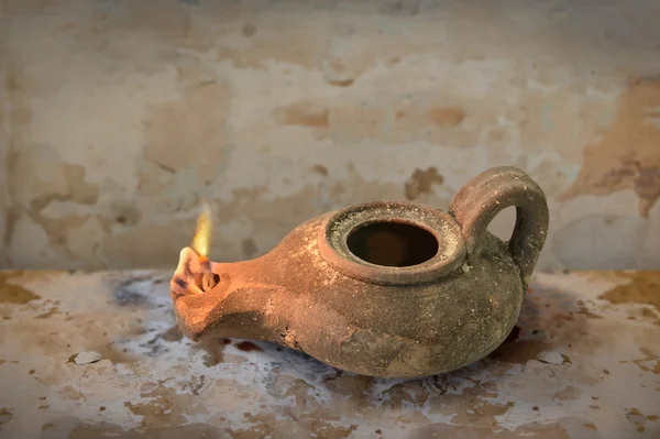 Ancient Oil Lamp — Stock Photo, Image