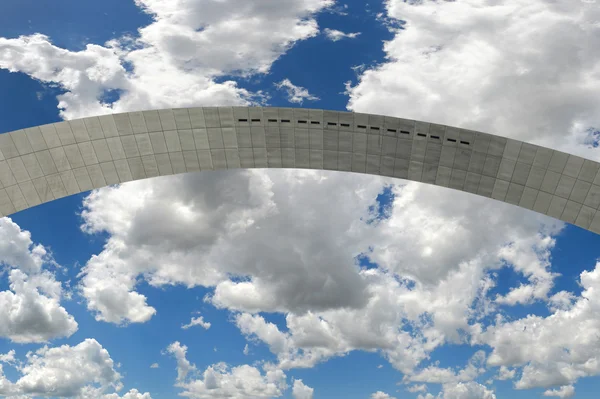 Top of Saint Louis Arch — Stock Photo, Image