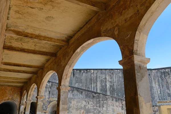 Arches at San Cristobal Fort — Stock Photo, Image