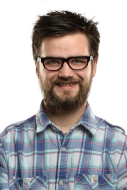 sakallı adam portresi