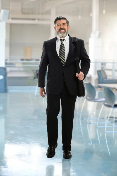 Hispanic Businessman Walking — Stock Photo, Image