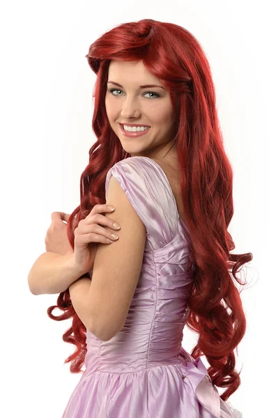 Jonge vrouw in prinses kostuum — Stockfoto