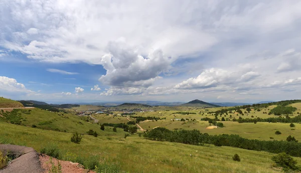 Vista de Cripple Creek no Colorado — Fotografia de Stock