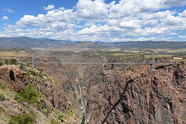 Royal Gorge Bridge v Coloradu — Stock fotografie