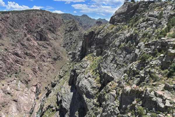 Der arkansas fluss in colorado — Stockfoto